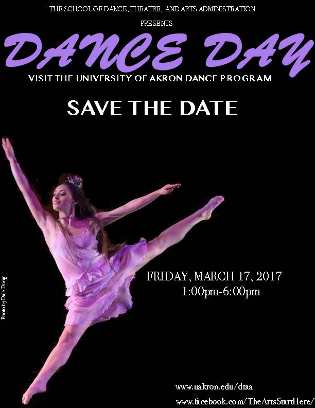Dance Day Save the Date spring